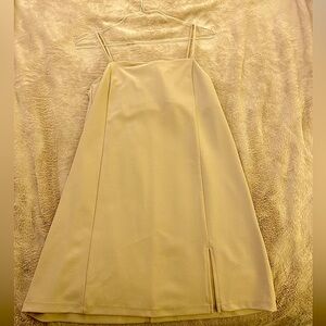 Brand New Knee Length Tan dress